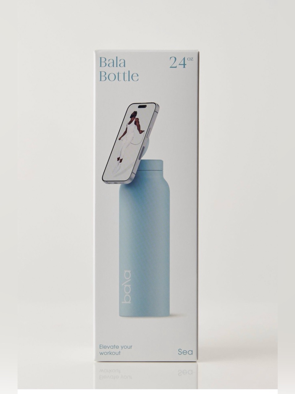 Bala Powder Blue Stainless Steel Water Bottle
